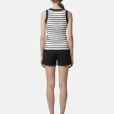 Blusa in 70% Viscosa 30% Nylon Nero