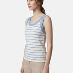 Blusa in 70% Viscosa 30% Nylon Blu