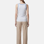 Blusa in 70% Viscosa 30% Nylon Blu