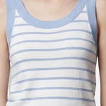 Blusa in 70% Viscosa 30% Nylon Blu