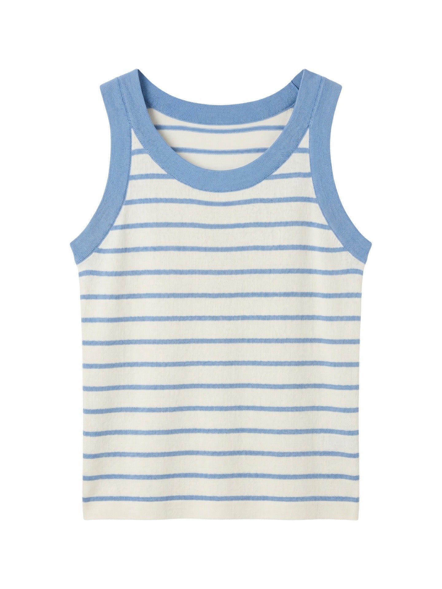 Blusa in 70% Viscosa 30% Nylon Blu