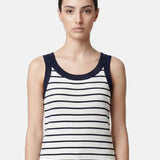 Blusa in 70% Viscosa 30% Nylon Blu Scuro