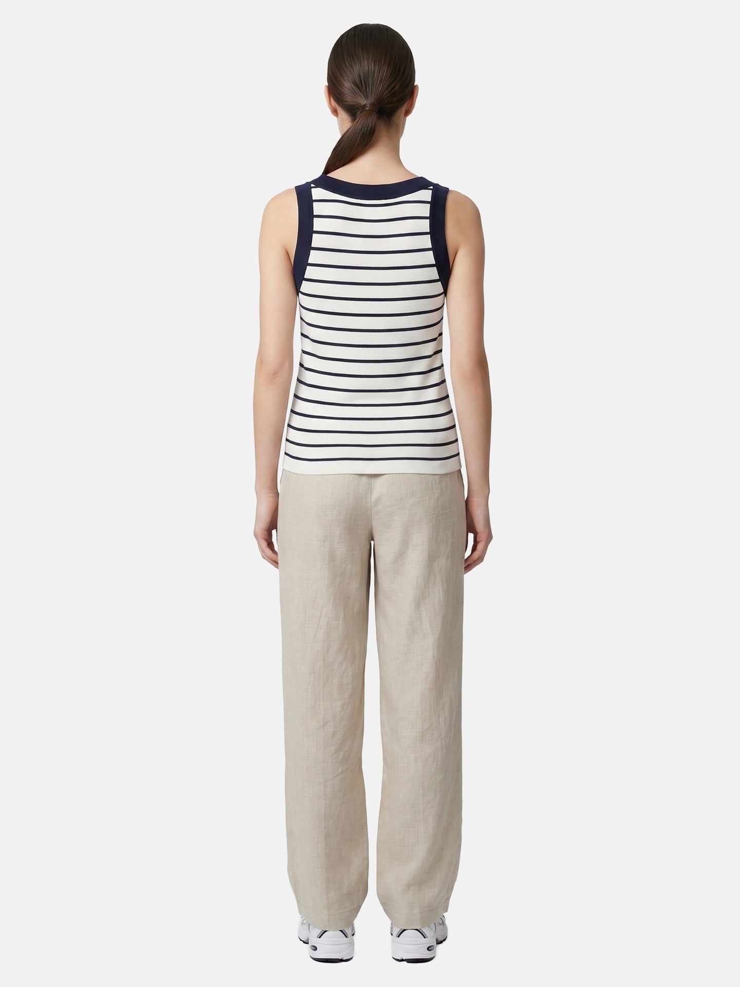Blusa in 70% Viscosa 30% Nylon Blu Scuro