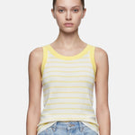Blusa in 70% Viscosa 30% Nylon Giallo