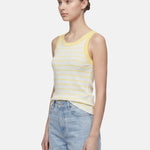 Blusa in 70% Viscosa 30% Nylon Giallo