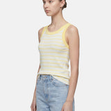 Blusa in 70% Viscosa 30% Nylon Giallo