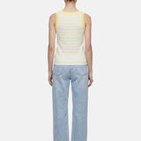 Blusa in 70% Viscosa 30% Nylon Giallo