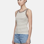 Blusa in 70% Viscosa 30% Nylon Beige Scuro