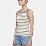 Blusa in 70% Viscosa 30% Nylon Beige Scuro