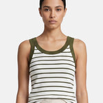 Blusa in 70% Viscosa 30% Nylon Verde Militare