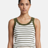Blusa in 70% Viscosa 30% Nylon Verde Militare