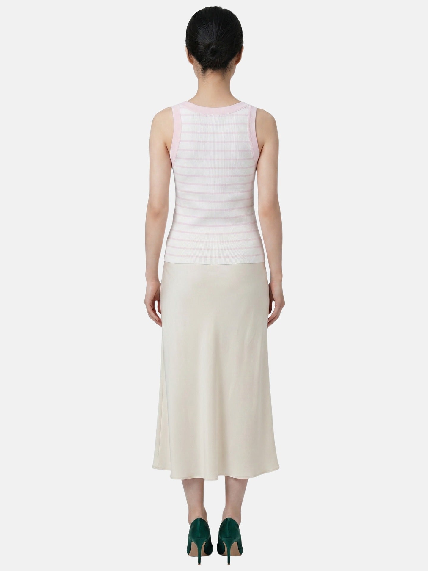 Blusa in 70% Viscosa 30% Nylon Rosa