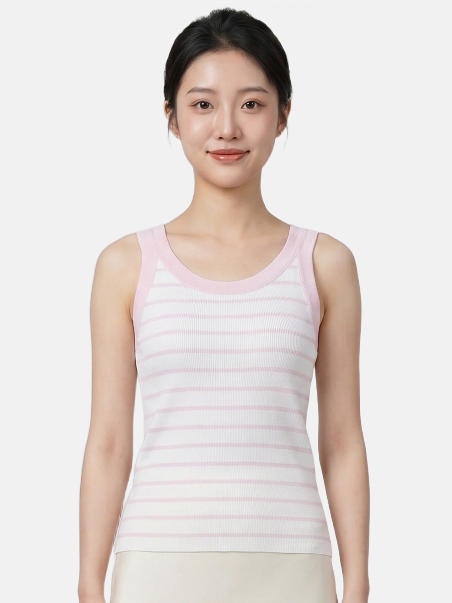 Blusa in 70% Viscosa 30% Nylon Rosa