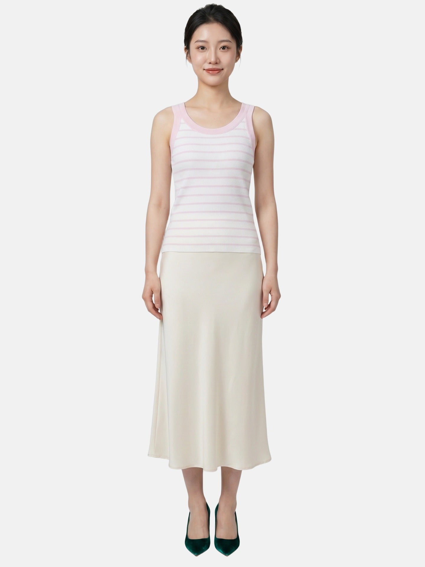 Blusa in 70% Viscosa 30% Nylon Rosa