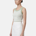 Blusa in 70% Viscosa 30% Nylon Verde