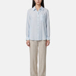 Blusa in 75% Viscosa 25% Poliester Blu