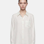 Blusa in 75% Viscosa 25% Poliester Panna