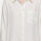 Blusa in 75% Viscosa 25% Poliester Panna