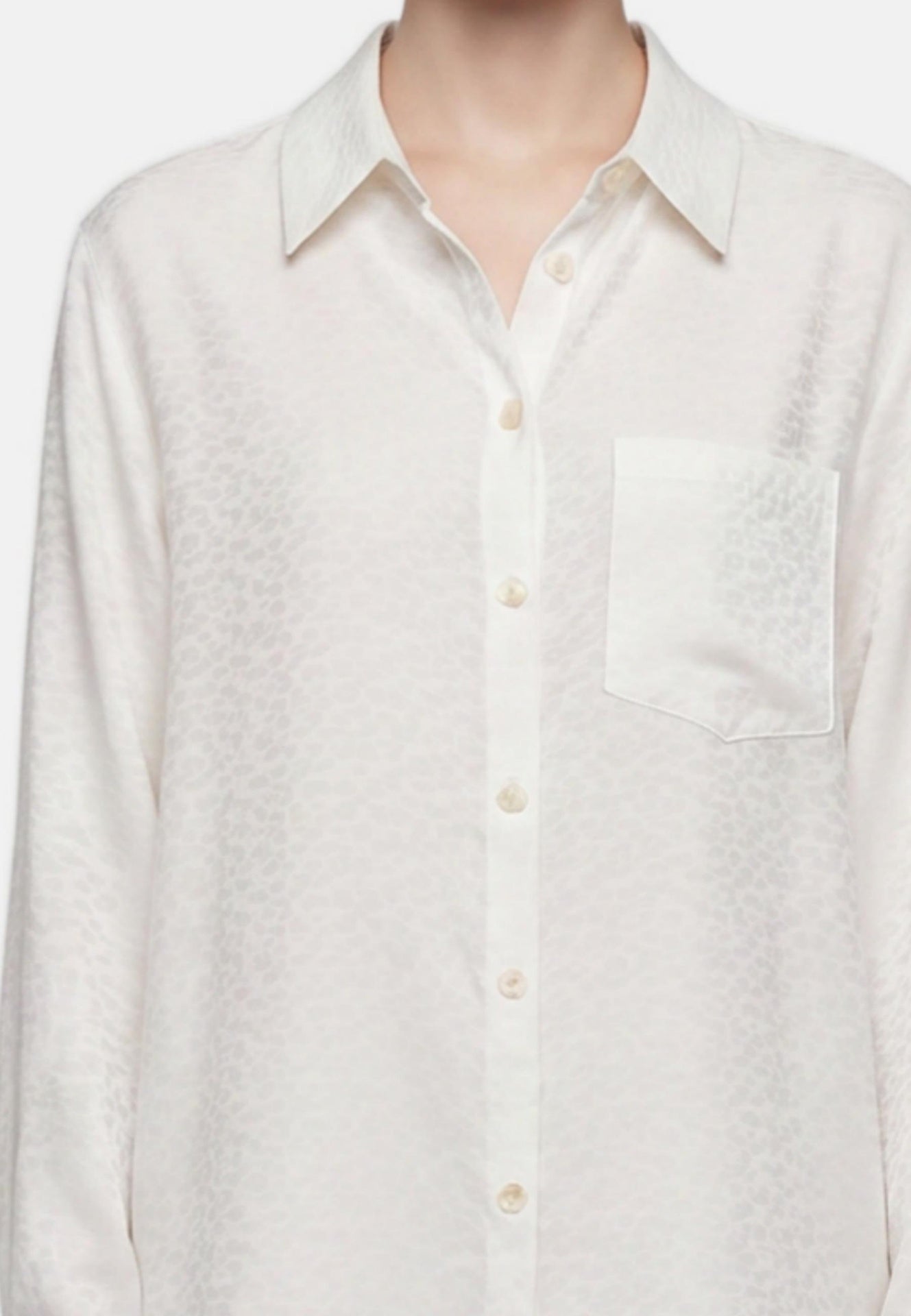 Blusa in 75% Viscosa 25% Poliester Panna