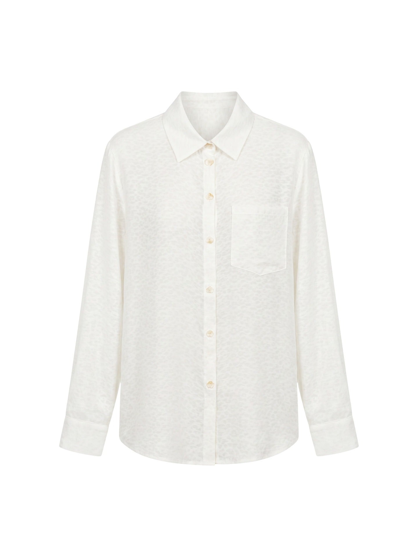 Blusa in 75% Viscosa 25% Poliester Panna