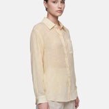 Blusa in 75% Viscosa 25% Poliester Giallo