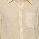 Blusa in 75% Viscosa 25% Poliester Giallo
