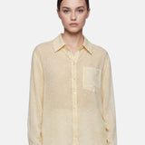 Blusa in 75% Viscosa 25% Poliester Giallo