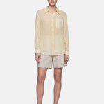Blusa in 75% Viscosa 25% Poliester Giallo
