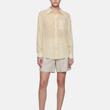 Blusa in 75% Viscosa 25% Poliester Giallo