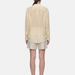 Blusa in 75% Viscosa 25% Poliester Giallo