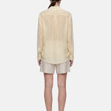 Blusa in 75% Viscosa 25% Poliester Giallo