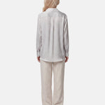 Blusa in 75% Viscosa 25% Poliester Grigio