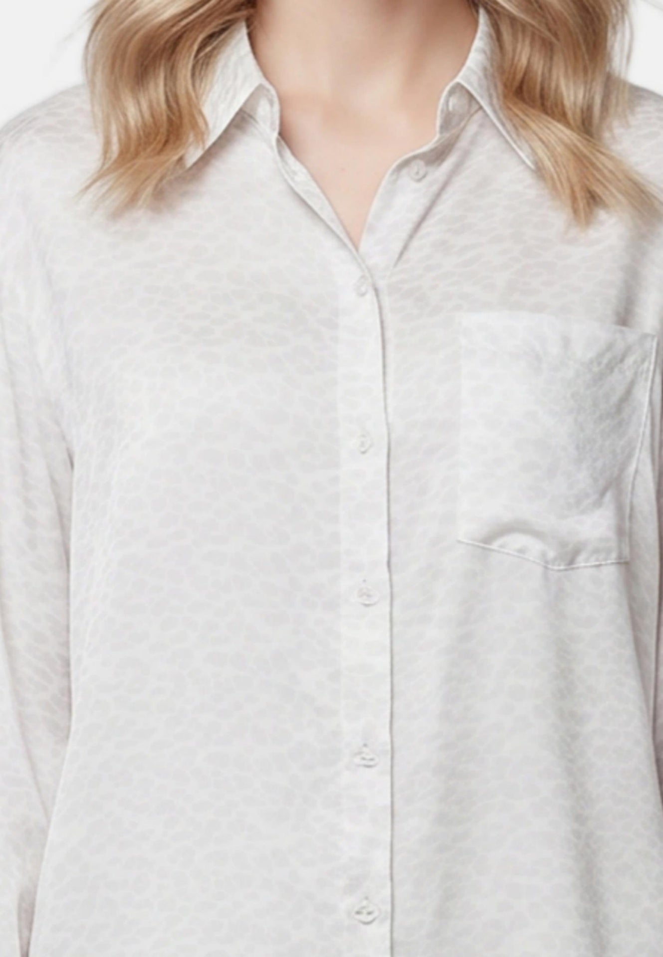 Blusa in 75% Viscosa 25% Poliester Grigio