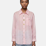 Blusa in 70% Tencel 20% Poliammide 10% Poliester Rosa