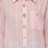 Blusa in 70% Tencel 20% Poliammide 10% Poliester Rosa