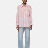 Blusa in 70% Tencel 20% Poliammide 10% Poliester Rosa