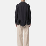 Blusa in Cotone Nero
