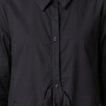 Blusa in Cotone Nero