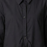 Blusa in Cotone Nero