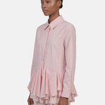 Blusa in Cotone Rosa