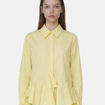 Blusa in Cotone Giallo