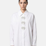 Blusa in Cotone Bianco