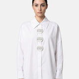 Blusa in Cotone Bianco