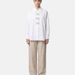 Blusa in Cotone Bianco