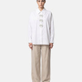 Blusa in Cotone Bianco