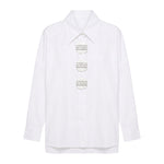 Blusa in Cotone Bianco