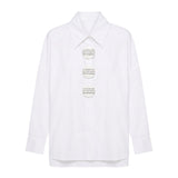 Blusa in Cotone Bianco