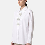 Blusa in Cotone Bianco