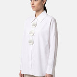 Blusa in Cotone Bianco