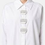 Blusa in Cotone Bianco